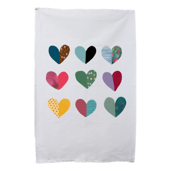All the Hearts Teatowel Thumbnail
