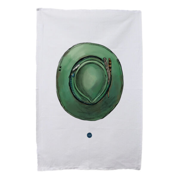 Well Worn Hat - Teatowel Thumbnail
