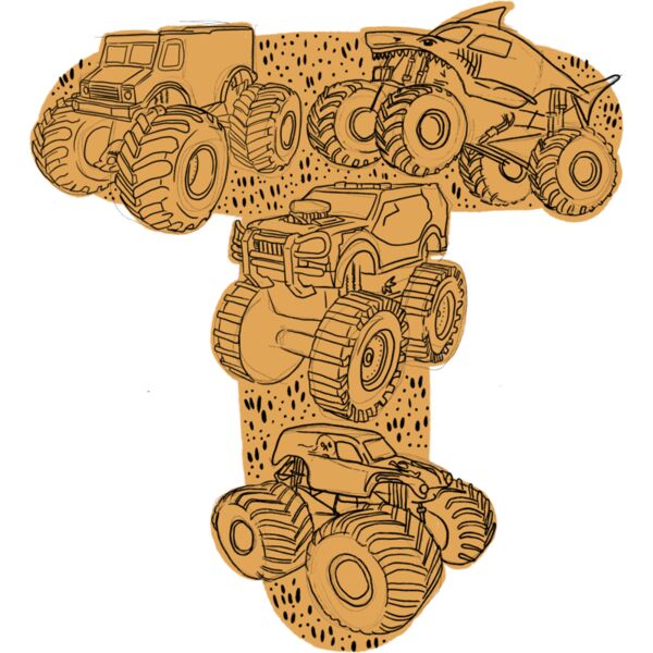 Monster Truck T Thumbnail